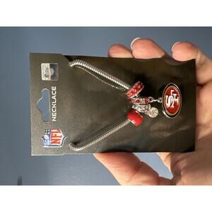 NFL San Francisco 49ers Euro Bead Necklace Women's Jewelry Gift